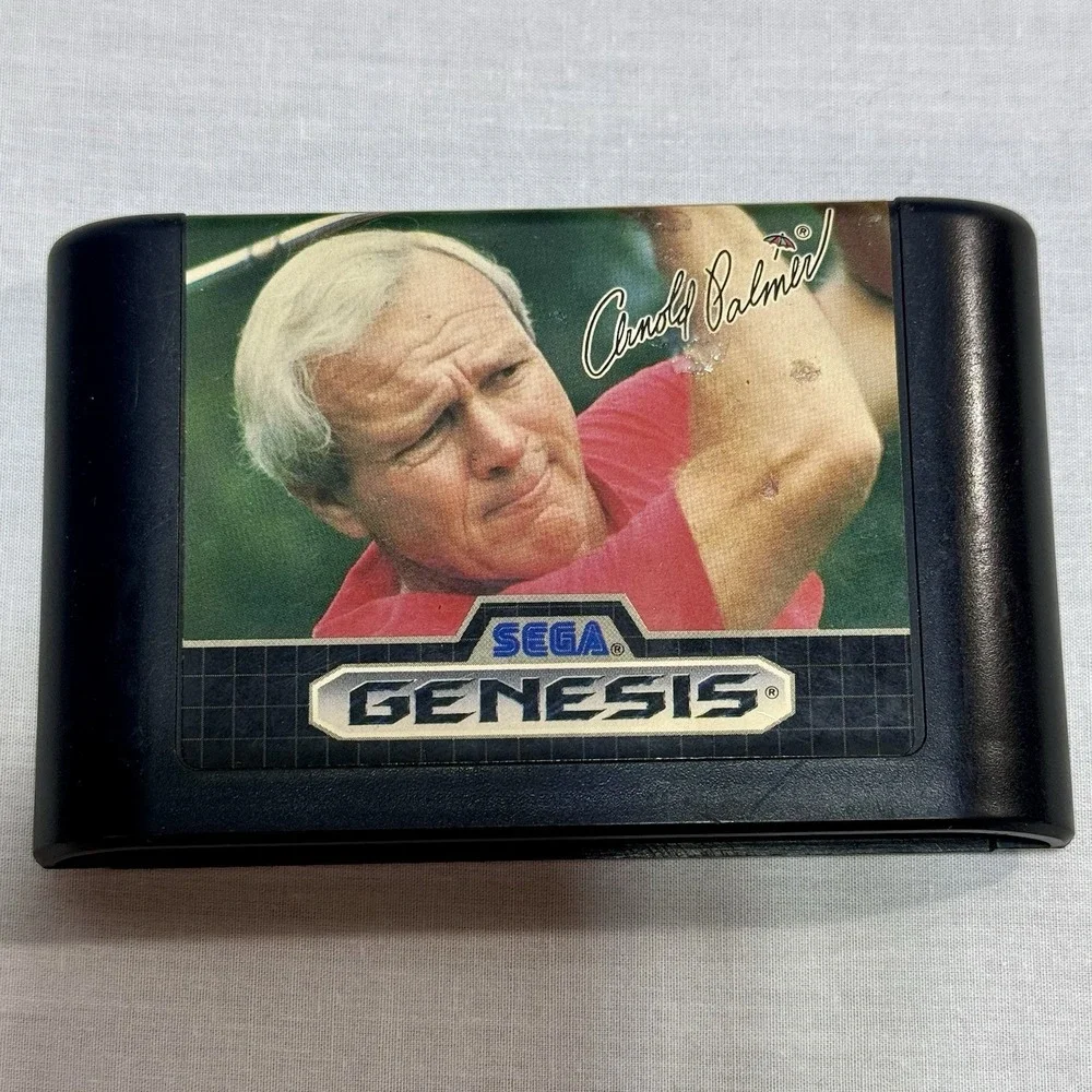 Sega‎ Genesis Arnold Palmer Tournament Golf Game Cartridge Only Tested